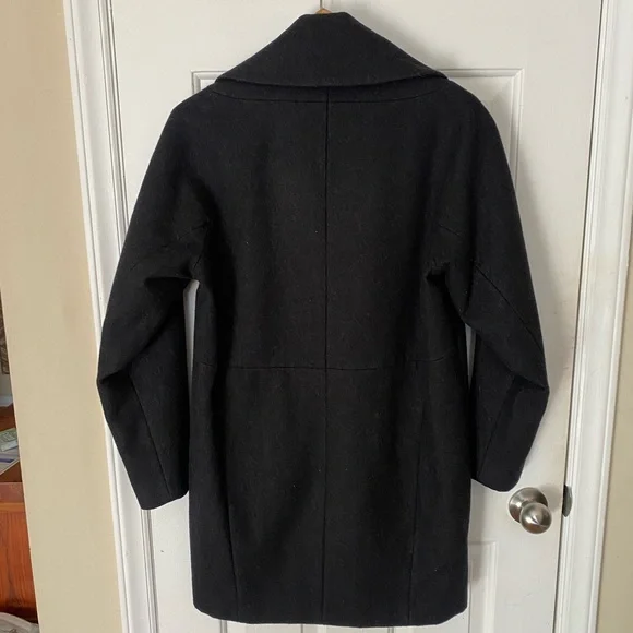 MARC NEW YORK WENDY WOOL MELTON PEACOAT - Picture 8 of 16